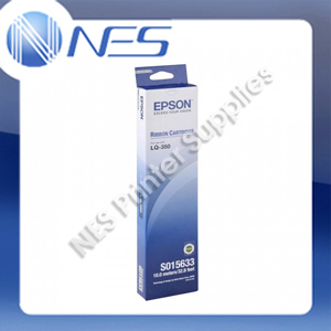 Epson Genuine S015633 BLACK 9-Pin Fabric Ribbon Cartridge->LQ-350/LQ-3500/LQ-100